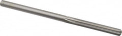 Made in USA - 0.1865" High Speed Steel 6 Flute Chucking Reamer - Top Tool & Supply