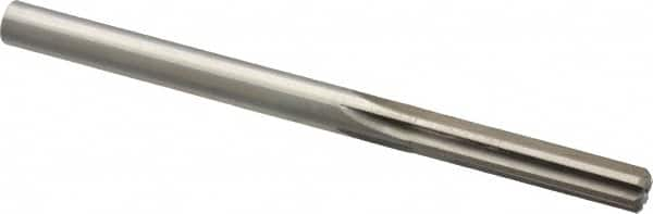 Made in USA - 0.312" High Speed Steel 6 Flute Dowel Pin Chucking Reamer - Top Tool & Supply