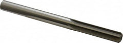 Made in USA - 0.498" High Speed Steel 6 Flute Dowel Pin Chucking Reamer - Top Tool & Supply