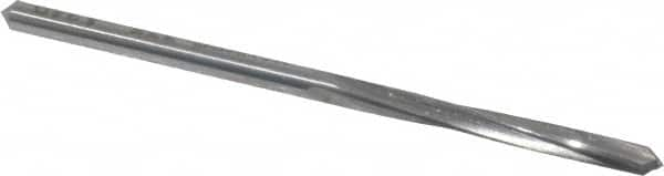 Made in USA - 0.124" High Speed Steel 4 Flute Chucking Reamer - Top Tool & Supply