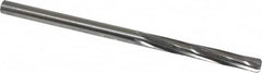 Made in USA - 0.1865" High Speed Steel 6 Flute Chucking Reamer - Top Tool & Supply