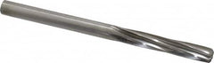 Made in USA - 0.3105" High Speed Steel 6 Flute Dowel Pin Chucking Reamer - Top Tool & Supply