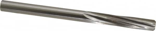 Made in USA - 0.3745" High Speed Steel 6 Flute Dowel Pin Chucking Reamer - Top Tool & Supply