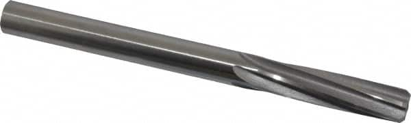 Made in USA - 0.499" High Speed Steel 6 Flute Chucking Reamer - Top Tool & Supply