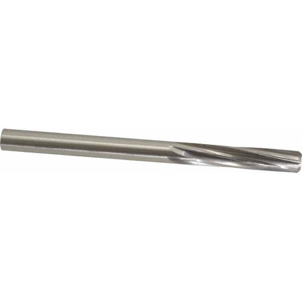 Made in USA - Letter V High Speed Steel 6 Flute Chucking Reamer - Top Tool & Supply