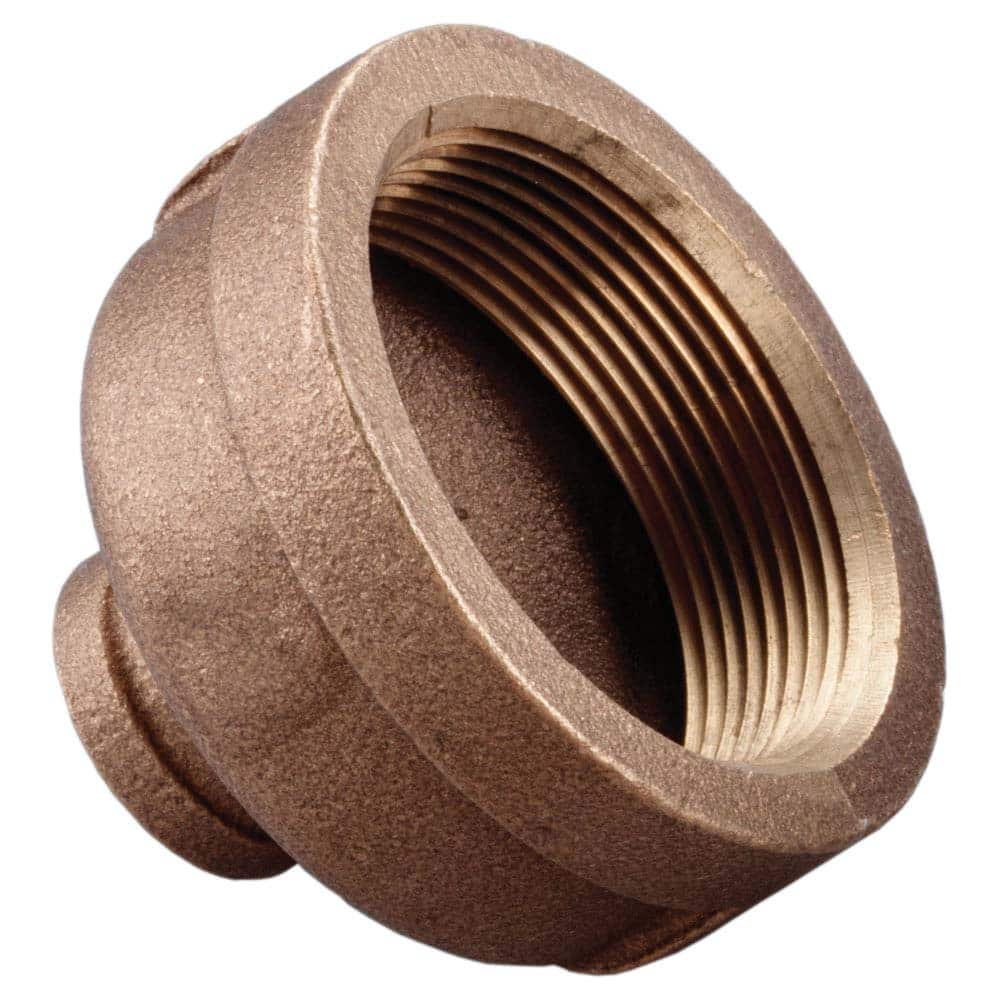 Merit Brass - Brass & Chrome Pipe Fittings Type: Reducing Coupling Fitting Size: 1-1/4 x 3/4 - Top Tool & Supply