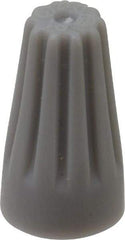 3M - 3, 22 to 2, 16 AWG, 300 Volt, Fire Resistant, Standard Twist on Wire Connector - Gray, 221°F - Top Tool & Supply