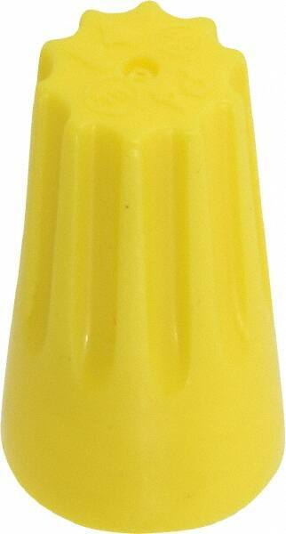 3M - 3, 20 to 2, 12 AWG, 600 Volt, Fire Resistant, Standard Twist on Wire Connector - Yellow, 221°F - Top Tool & Supply