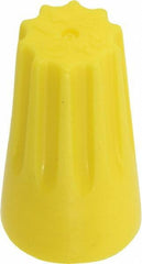 3M - 3, 20 to 2, 12 AWG, 600 Volt, Fire Resistant, Standard Twist on Wire Connector - Yellow, 221°F - Top Tool & Supply