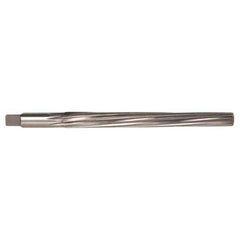 Alvord Polk - #10 Pin, 0.7216" Diam, 0.5799" Small End, 5/8" Diam Straight Shank, 6-13/16" Flute, Taper Pin Reamer - Top Tool & Supply