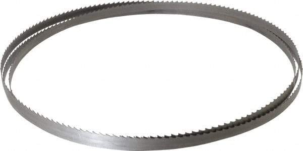 Starrett - 4 TPI, 10' Long x 1/2" Wide x 0.025" Thick, Welded Band Saw Blade - Bi-Metal, Toothed Edge, Raker Tooth Set, Contour Cutting - Top Tool & Supply