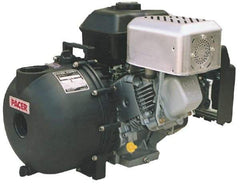 Value Collection - 6.5 HP, 3,600 RPM, 3 Port Size, Honda, Self Priming Engine Pump - Polyester, Carbon-Ceramic Shaft Seal - Top Tool & Supply