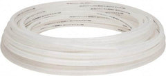 Parker - 1/2" ID x 5/8" OD, 1/16" Wall Thickness, 100' Long, Polyethylene Tube - Natural, 70 Max psi, -80 to 150°F - Top Tool & Supply