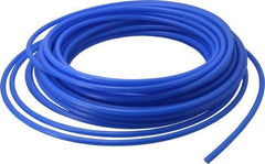 Parker - 1/4" ID x 3/8" OD, 1/16" Wall Thickness, 100' Long, Polyethylene Tube - Blue, 125 Max psi, -80 to 150°F - Top Tool & Supply