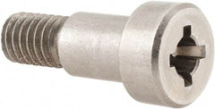 Made in USA - 3/8" Shoulder Diam x 1/2" Shoulder Length, 5/16-18 UNC, Phillips Precision Shoulder Screw - 300, 18-8 Stainless Steel, Uncoated, 1/4" Head Height x 9/16" Head Diam - Top Tool & Supply