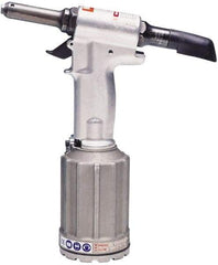 HUCK - Up to 1/4" Capacity, Air Riveting Hammer - 0.683" Long Stroke, 1/4" Inlet - Top Tool & Supply