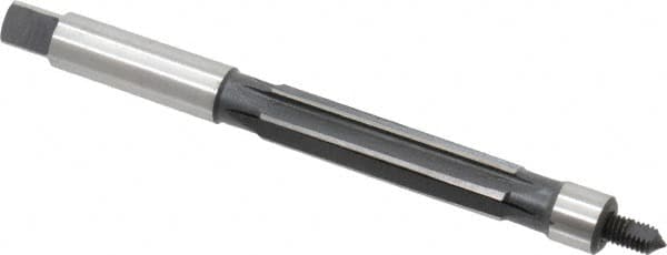 Made in USA - 7/16" Reamer Diam, 0.4325" Diam Straight Shank, 1-3/4" Flute Length, Hand Expansion Reamer - Top Tool & Supply