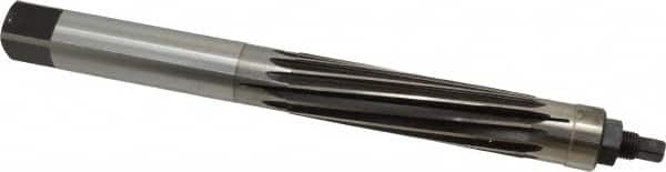 Made in USA - 1-1/8" Reamer Diam, Straight Shank, 4-1/8" Flute Length, Hand Expansion Reamer - Top Tool & Supply