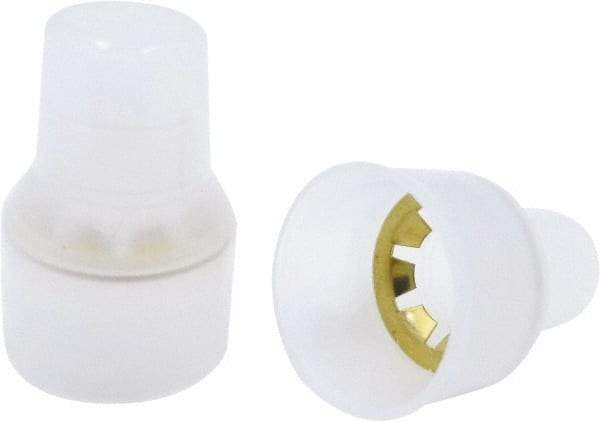 Ideal - 14 to 4 AWG Compatible, Nylon Insulation, Splice Cap Butt Splice Terminal - Opaque - Top Tool & Supply