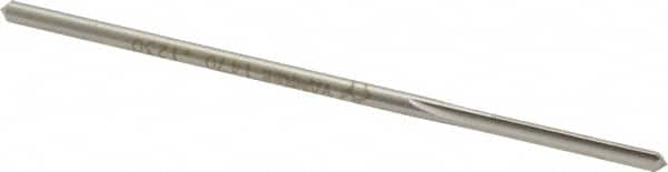 Made in USA - 0.123" Cobalt 4 Flute Dowel Pin Chucking Reamer - Top Tool & Supply