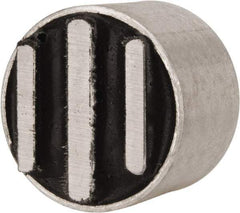 Mag-Mate - 1/4-2 Thread, 1" Diam, 3/4" High, 7.75 Lb Average Pull Force, Neodymium Rare Earth Pot Magnet - Aluminum Insulated - Top Tool & Supply