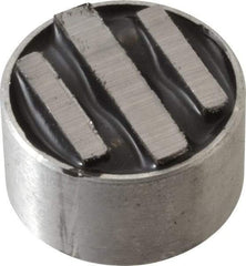 Mag-Mate - 5/16-18 Thread, 1-1/4" Diam, 3/4" High, 18 Lb Average Pull Force, Neodymium Rare Earth Pot Magnet - Aluminum Insulated - Top Tool & Supply