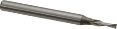 Onsrud - 1/8" Cutting Diam x 5/16" Length of Cut, 2 Flute, Downcut Spiral Router Bit - Uncoated, Right Hand Cut, High Speed Steel, 2-5/8" OAL x 1/4" Shank Diam, Double Edge, 19 to 32° Helix Angle - Top Tool & Supply