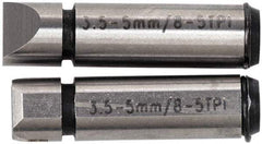 SPI - Micrometer Anvil - Use with SPI Screw Thread Micrometers - Top Tool & Supply