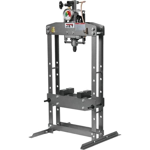 Jet - 5 Ton Hydraulic Shop Press - 4 Inch Stroke - Top Tool & Supply