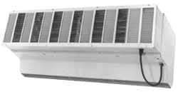 TPI - 3 Phase, 240 Volt, 10,000 Watt, 24 Amp, 35 Max Fuse A, Air Conditioner Air Curtain Heater - 34,130 BTU Output, 48" Wide - Top Tool & Supply