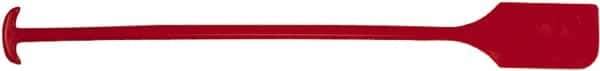 Remco - Red Polypropylene Mixing Paddle without Holes - 52" Overall Length - Top Tool & Supply