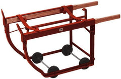 Value Collection - 1,000 Lb Load Capacity, 15, 30 & 55 Gal Drum Cradle - 20-1/2" High - Top Tool & Supply