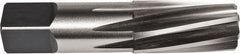 Union Butterfield - 1" Pipe, 1.212" Diam, 1.103" Small End Diam, 1-1/8" Straight Shank, 1-3/4" Flute, Taper Pipe Reamer - Top Tool & Supply