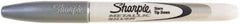 Sharpie - Metallic Silver Permanent Marker - Fine Tip - Top Tool & Supply