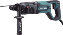 Makita - 120 Volt 1" SDS Plus Chuck Electric Rotary Hammer - 0 to 4,500 BPM, 0 to 1,100 RPM, Reversible - Top Tool & Supply