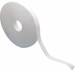 VELCRO Brand - 5/8" Wide x 25 Yd Long Self Fastening Tie/Strap Hook & Loop Roll - Continuous Roll, White, Printable Surface - Top Tool & Supply