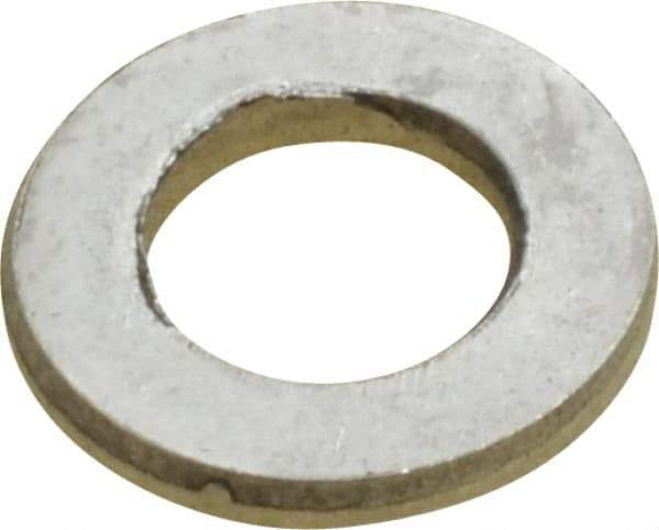 Value Collection - M6 Screw, Grade 316 Stainless Steel Standard Flat Washer - 6.4mm ID x 12mm OD, Plain Finish - Top Tool & Supply