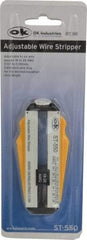 Jonard Tools - 28 to 18 AWG Capacity Precision Wire Stripper - Polycarbonate Handle - Top Tool & Supply