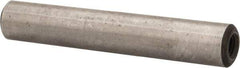 Jergens - 3/8" Diam x 2-1/4" Pin Length Alloy Steel Pull Out Dowel Pin - C 47-58 & C 60-64 (Surface) Hardness, 1 Beveled & 1 Threaded End - Top Tool & Supply