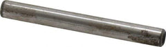 Jergens - 1/4" Diam x 2-1/4" Pin Length Alloy Steel Pull Out Dowel Pin - C 47-58 & C 60-64 (Surface) Hardness, 1 Beveled & 1 Threaded End - Top Tool & Supply