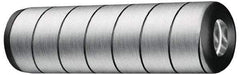 Jergens - 3/8" Diam x 1-1/2" Pin Length Alloy Steel Grooved Dowel Pin - C 47-58 & C 60-64 (Surface) Hardness, 1 Beveled & 1 Threaded End - Top Tool & Supply