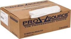 PRO-SOURCE - 0.31 mil Thick, Household/Office Trash Bags - 30" Wide x 36" High, Clear - Top Tool & Supply