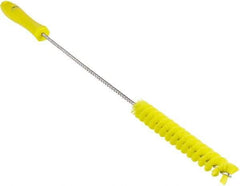 Vikan - 3/4" Diam Polyester Valve Brush - 19-5/8" OAL, 5-3/4" Head Length, Polypropylene & Stainless Steel Handle - Top Tool & Supply