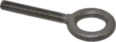 Gibraltar - 1,400 Lb Capacity, Steel, 3/8-16 Thread, Lifting Eye Bolt - Fully Threaded, 2-1/2" Shank, 2-1/2" Thread Length, No Shoulder - Top Tool & Supply