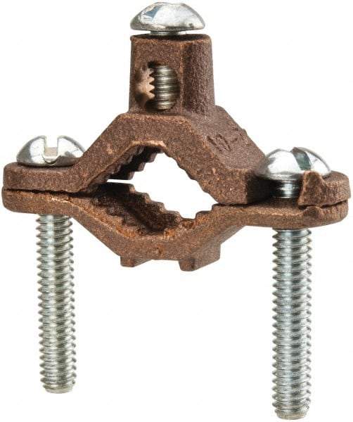 Thomas & Betts - 2 (Strand); 10 (Solid) AWG Compatible Grounding Clamp - Top Tool & Supply