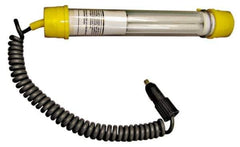 Made in USA - 12 Volt, 13 Watt, Black Fluorescent Work Lights - 1 Amps, 18/2 Wire Gage, PL/13 Special Lamp - Top Tool & Supply