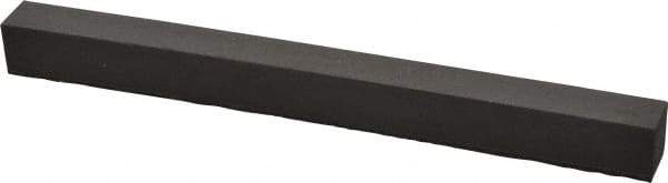 Made in USA - 1/2" Wide x 6" Long x 1/2" Thick, Square Abrasive Stick - Medium Grade - Top Tool & Supply