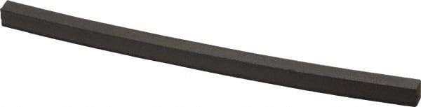 Made in USA - 1/4" Wide x 6" Long x 1/4" Thick, Square Abrasive Stick - Medium Grade - Top Tool & Supply