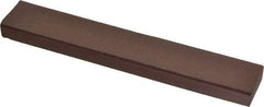 Made in USA - 1" Wide x 6" Long x 3/8" Thick, Rectangular Abrasive Stick - Fine Grade - Top Tool & Supply