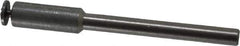 Made in USA - 1/8" Shank Rubberized Abrasive Point Mandrel - 1/16" Hole Compatibility, for Small Wheels - Top Tool & Supply